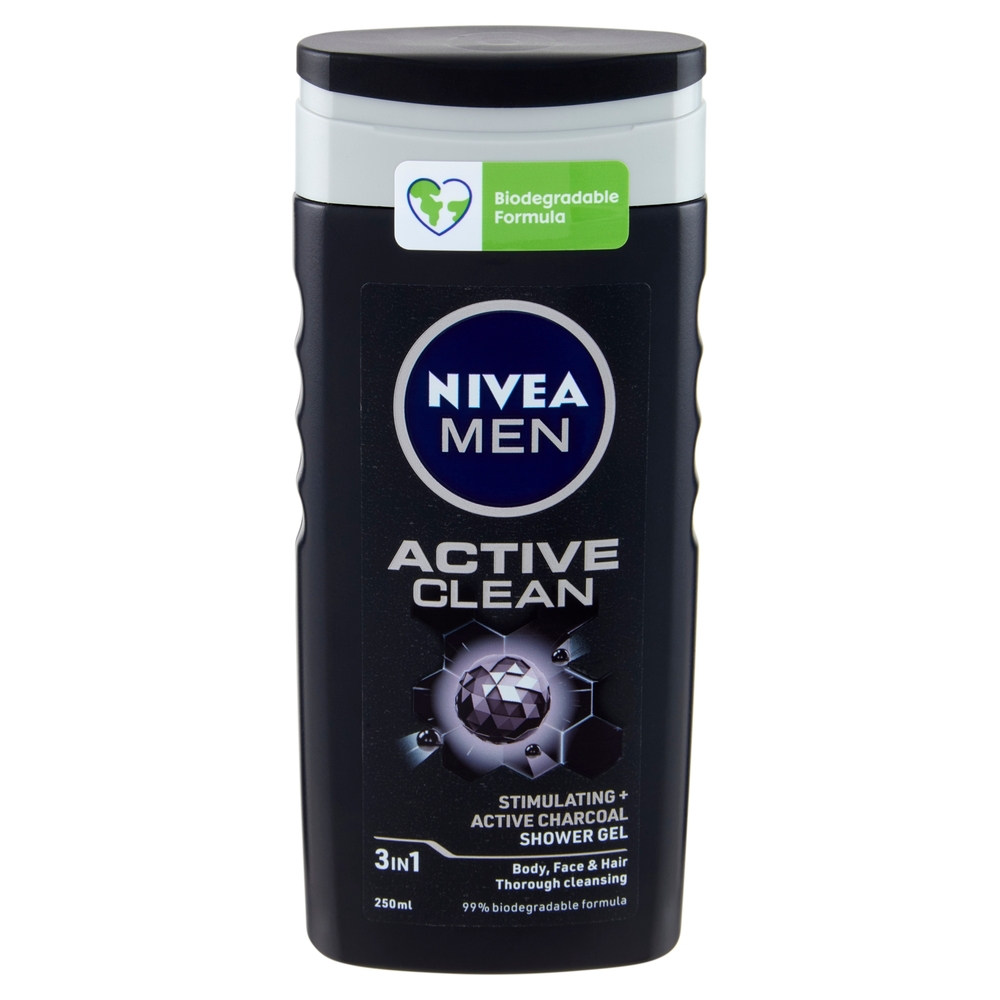Nivea Men Active Clean Shower Gel 250 ml